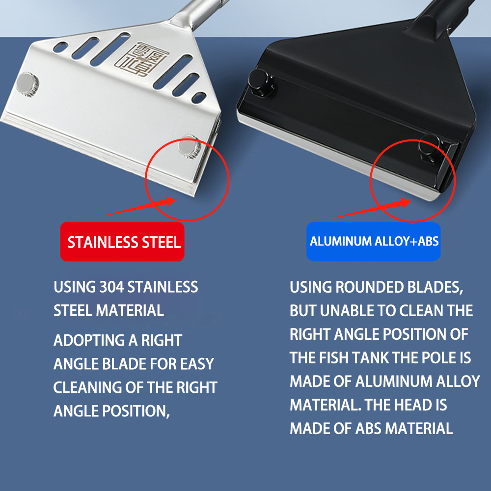 Stainless Steel Aquarium Fish  - Planted Aquarium Cleaning Kit ulasan dan harga
