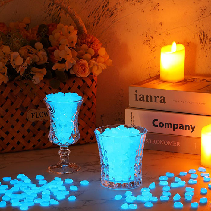 Colorful Glow In The Dark Lumi - Planted Aquarium With Fish ulasan dan harga