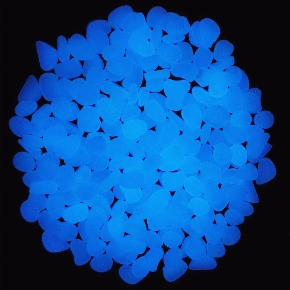Fish Tank Rocks Glow Blue Pebb - Planted Aquarium With Fish ulasan dan harga