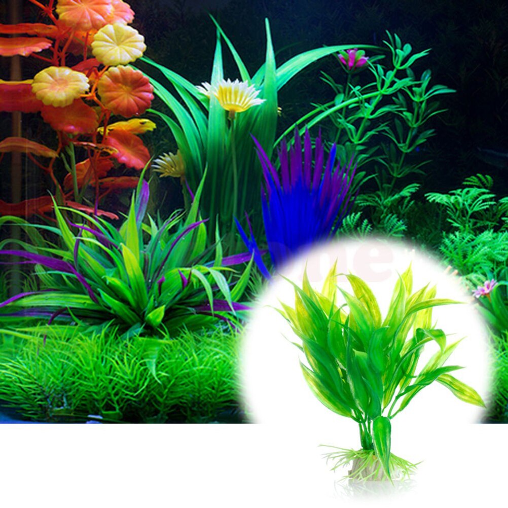 15cm Artificial Aquarium Decor - Aquarium Plant Design ulasan dan harga