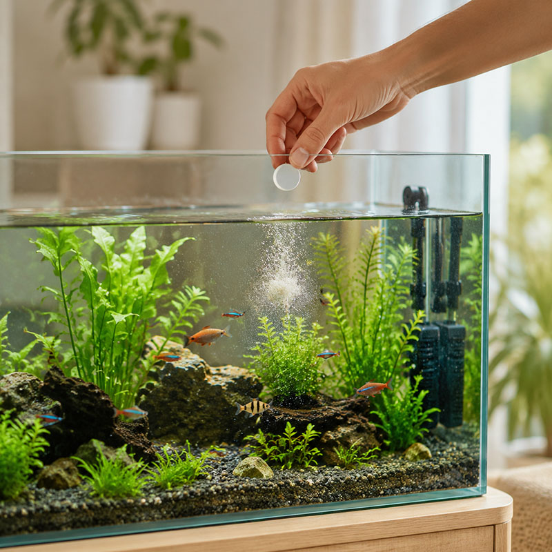 MIRAVEXL 150 Aquarium Algae Re - Planted Aquarium With Fish ulasan dan harga