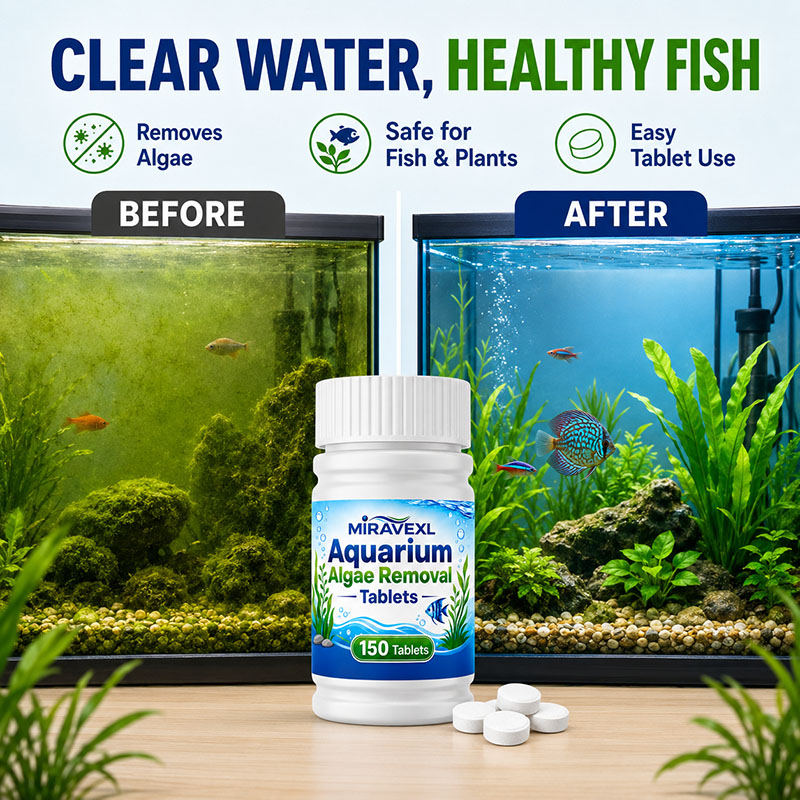 MIRAVEXL 150 Aquarium Algae Re - Planted Aquarium With Fish ulasan dan harga