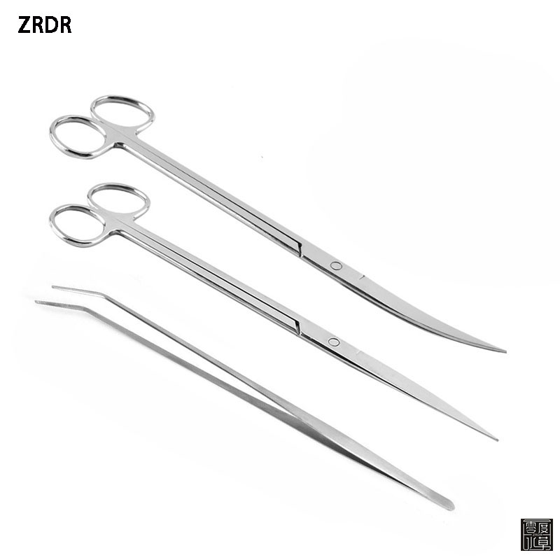 Aquarium Scissors Tweezers Sta - Planted Aquarium Kit ulasan dan harga