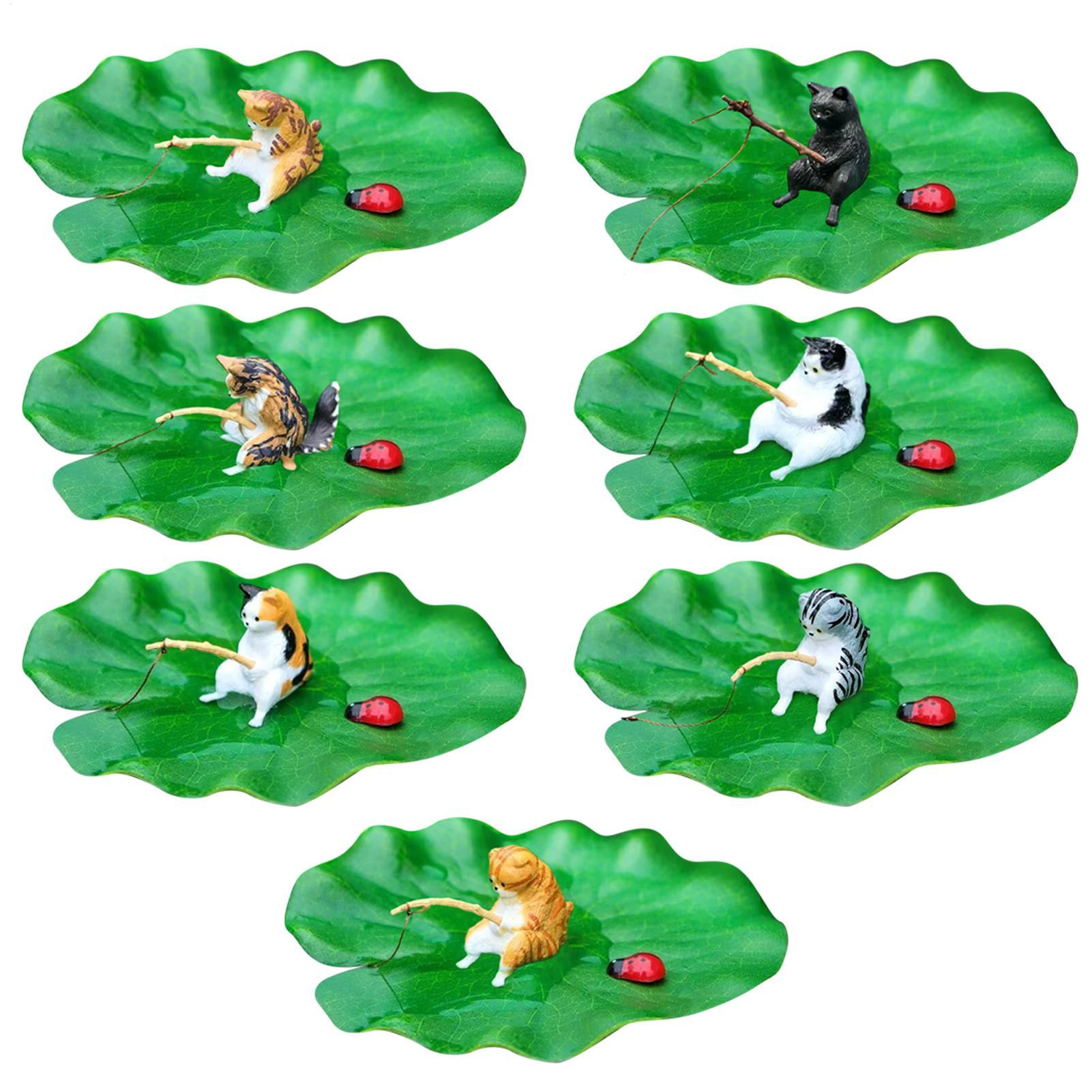 Mini Floating Cat Fishing Lotu - Aquarium Plant Roots ulasan dan harga