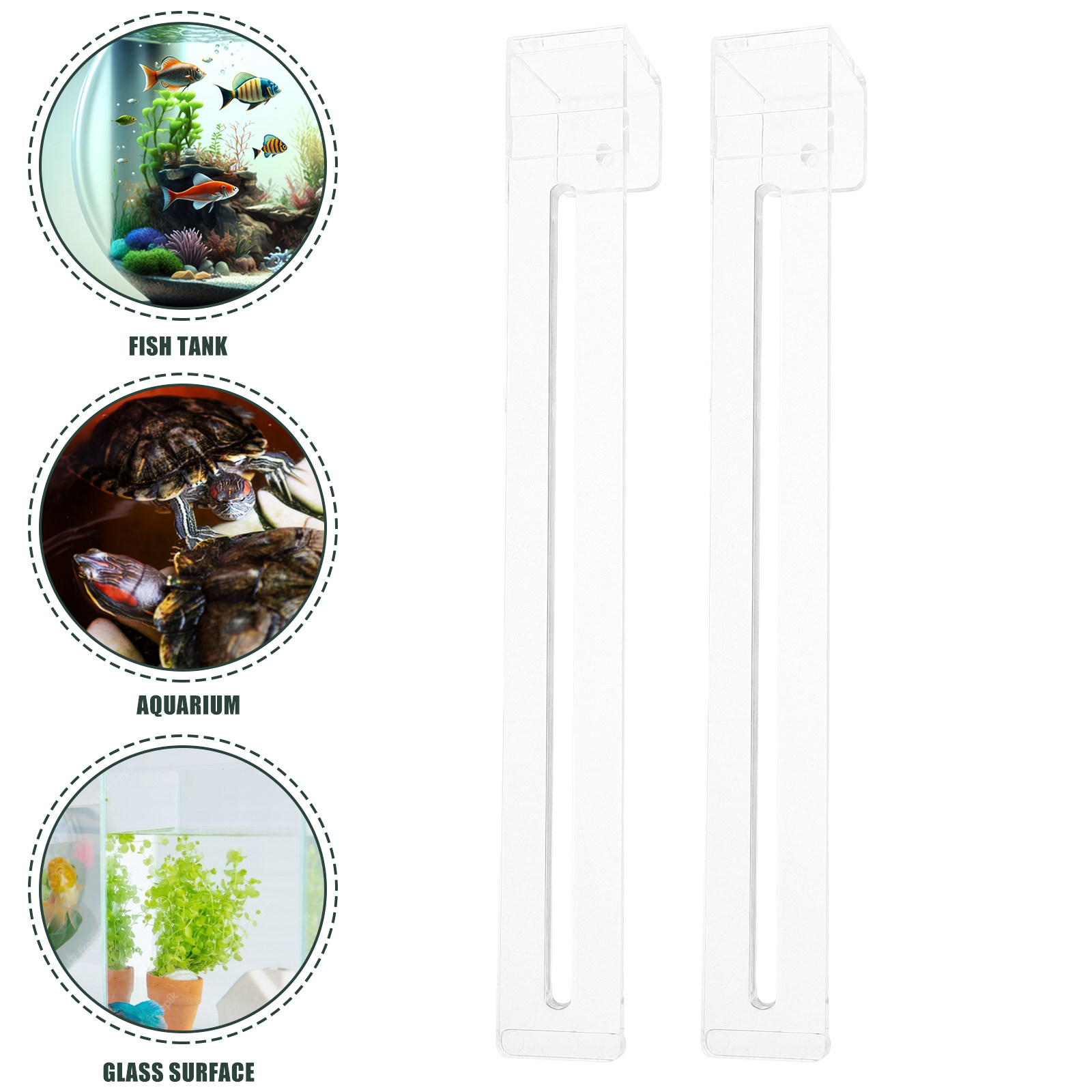 2Pcs Transparent Adjustable Aq - Aquarium Plant Design ulasan dan harga