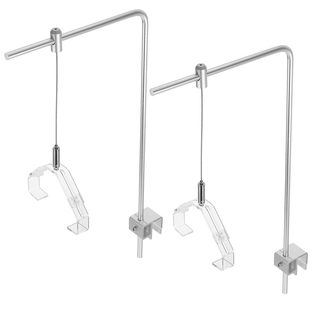 2pcs Aquarium Light Holder Wit - Planted Aquarium With Fish ulasan dan harga